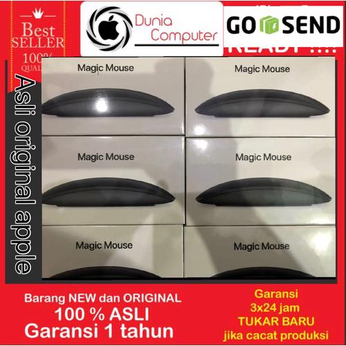 Foto Produk New Apple Magic Mouse 2 Black Edition / Space Grey - Original dari DUNIA COM