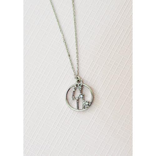 Jual Virgo zodiac necklace - Kota 