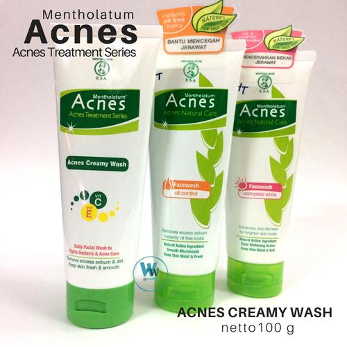 acnes creamy wash oil control