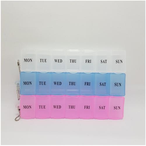 Foto Produk pill box/ kotak obat seminggu/ kotak perhiasan/ tempat obat panjang dari ToserbaNiper
