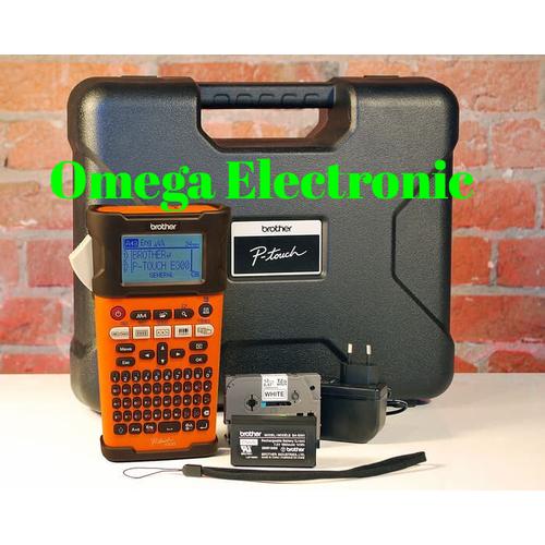 Promo RESMI Brother Label Printer PTE300VP Label Maker Electrician