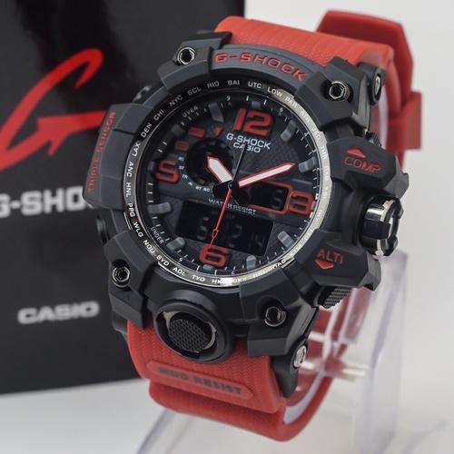 Foto Produk JAM TANGAN PALING LAKU G SHOCK GWG-1000 STRAP MERAH HITAM RED GWG1000 dari Grosirjambogor