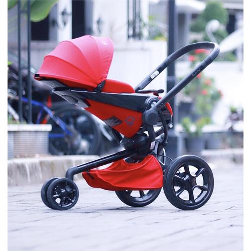quinny stroller red
