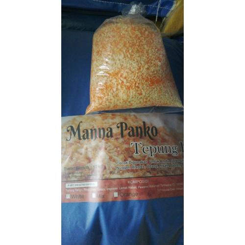 Foto Produk TEPUNG 1kg MANNA PANKO BREAD CRUMBS NUGGET Panir Premix dari ANUGERAH PANGAN JAYA