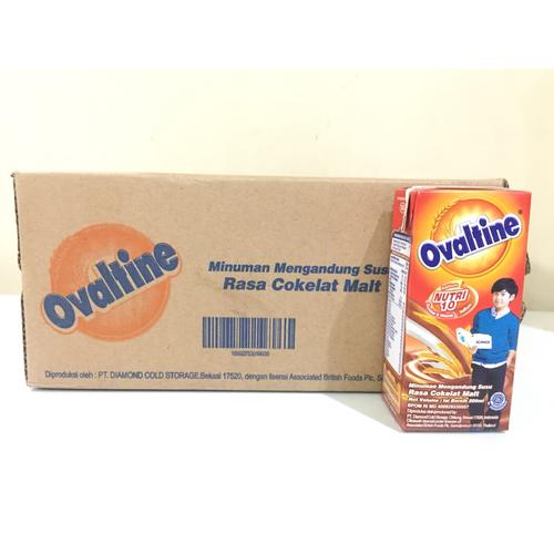 Foto Produk Susu UHT Ovaltine 200ml - Kartonan (24x200ml) GRAB GOJEK ONLY dari Kalimantan Toko