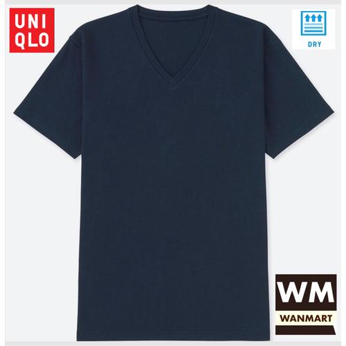 Jual UNIQLO Kaos T-Shirt V Neck Pria 