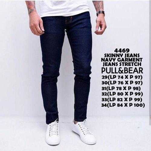 Pull \u0026 Bear Super Skinny Jeans Navy 