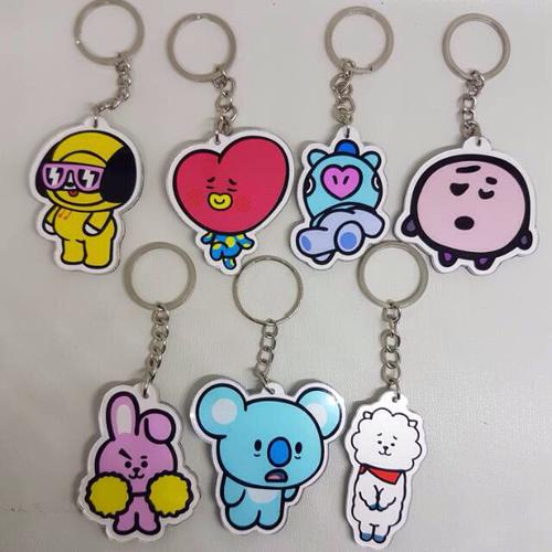Jual Gantungan Tas Kunci Bt21 Bts Tata V Kim Taehyung Kota Tangerang Reviaccories Tokopedia