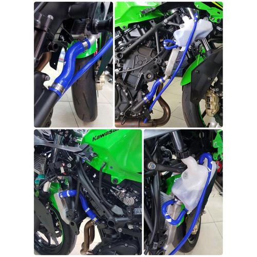 Gambar Slang Radiator Hose New Ninja 250 FI 2018 Project One dari Candi Motor Kab. Banyumas Tokopedia
