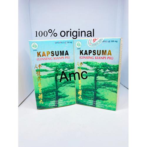 Gambar Kapsuma / gingseng Kianpi pil dari AMC Onlineshop Kab. Tangerang Tokopedia