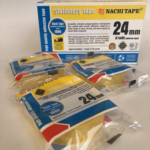 Foto Produk solasi Nachitape 24mm x 72y selotip packing olshop dari Toko LuShan