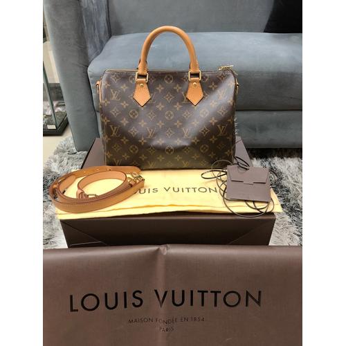 Jual Lv speedy bandouliere 30 monogram - Jakarta Barat - Tiwi coklat |  Tokopedia