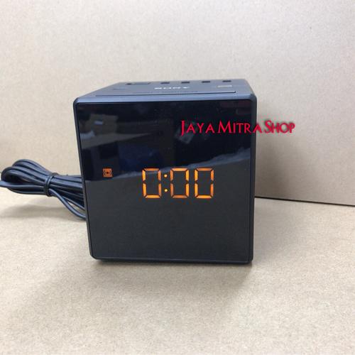 Jual Sony ICFC1 FM/AM radio dan digital clock alarm Black original