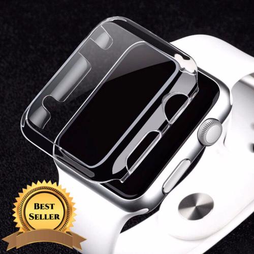 Foto Produk Bumper Hard case apple watch iwatch bening screen protector 38 / 42 mm - 38mm dari goru
