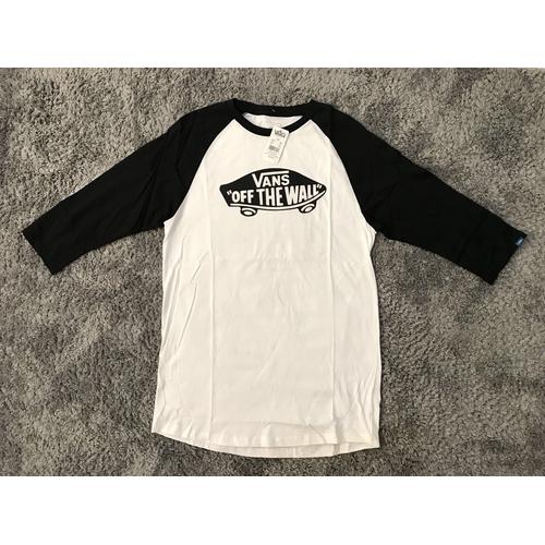 Jual Raglan Vans logo off the wall 