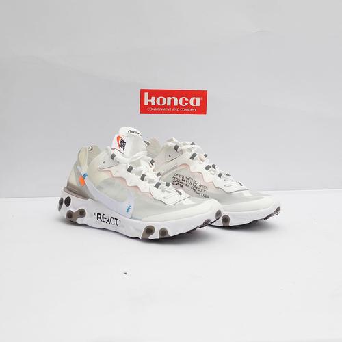 Jual NIKE REACT ELEMENT 87 X OFFWHITE 