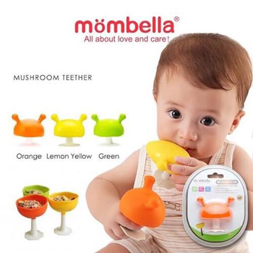 Jual Mombella Mushroom Teether 