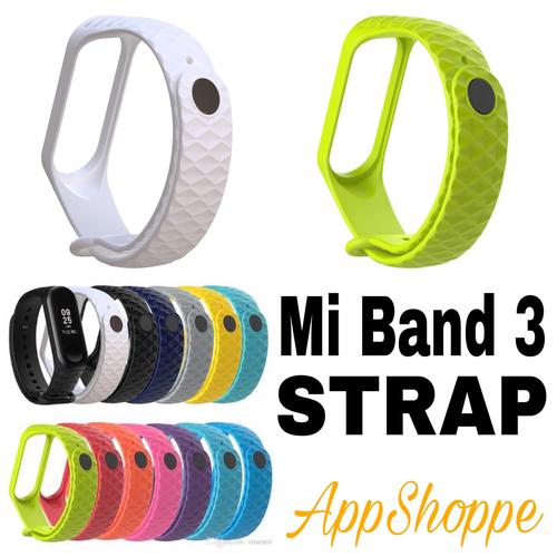 Foto Produk Mi Band 3 Xiaomi Replacement Band Strap DIAMOND STYLE dari AppShoppe