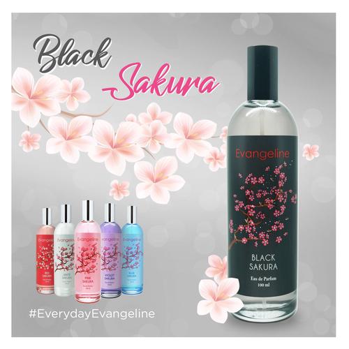 Foto Produk Evangeline Sakura Black Sakura Eau De Parfum 100ml dari Evangeline Parfum