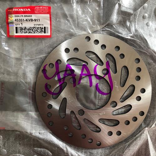 Foto Produk Piringan Cakram Disc Disk Rem Depan Honda Beat Vario Spacy Scoopy KVB dari yaay auto part motor