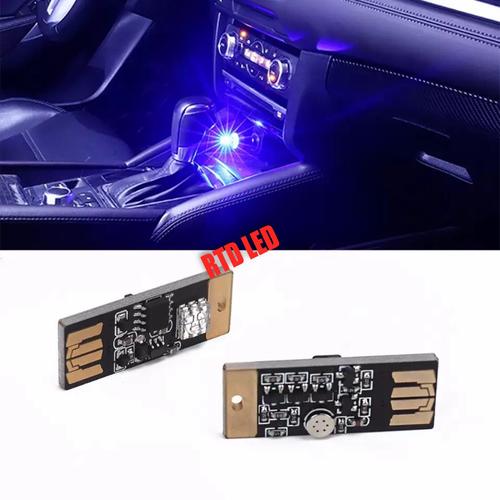 Foto Produk Lampu Led Interior Mobil RGB Usb Sensor Touch Music R052 dari RTD LED