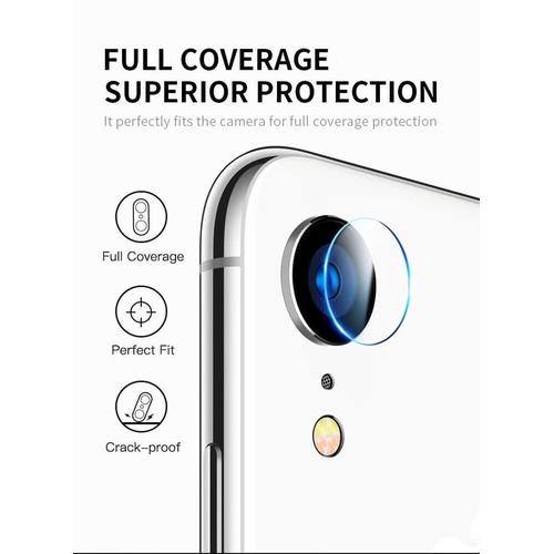 Foto Produk IPHONE XR camera tempered glass lens protector clear dari chic lit case