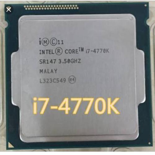 Foto Produk PROCESSOR INTEL CORE I7 4770K + FAN ORI SOCKEG 1150 dari iconcomp