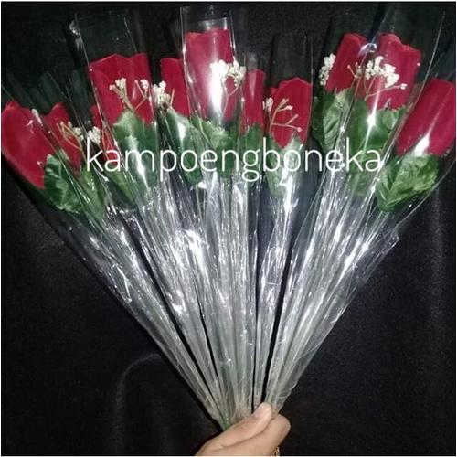 Foto Produk Bunga Tangkai/Mawar wisuda/Bunga Tangkai Wisuda dari kampoengboneka
