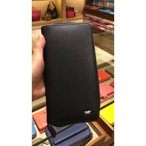 braun buffel zip wallet