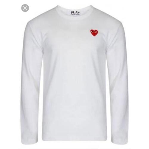 Garcon: Long Sleeve T-shirt white with 