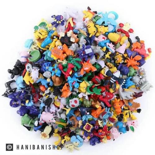 Foto Produk Action Figure Mainan Pokemon Figure Isi 24 Piece Random dari HaniBaniShop