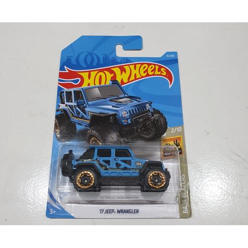 Jual Hotwheels Jeep Wrangler Blue 
