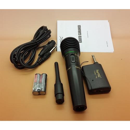 Foto Produk Mic Wireless Single Mic Homic 308 dari veronshoppe