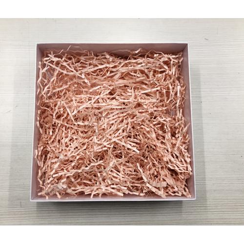 Foto Produk Shredded paper / kertas potong warna peach pink / crinkle cut 200 gr dari payper.ink