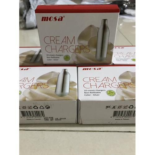 Foto Produk Nitro charger / n20 chargers / gas mini capsule / whip cream / whip it dari vesper
