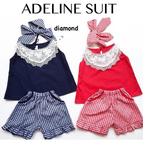 Foto Produk Adeline Suit / Setelan Bayi Perempuan Lucu Murah / Baju Bayi Perempuan dari kat.babyclothing
