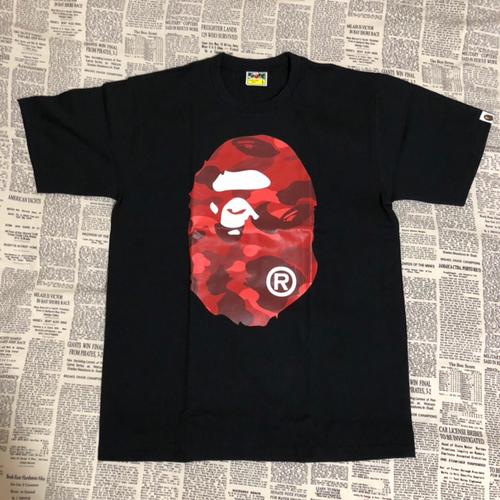 Jual Bape color camo big ape head tee 