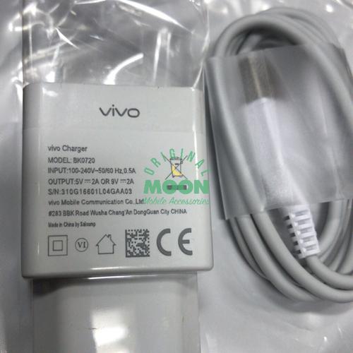 Foto Produk Charger vivo 2a 9v fast charging bk0720 casan original 100% ori new dari original moon