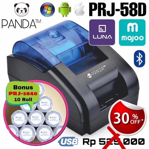 Foto Produk PRINTER KASIR/PPOB THERMAL 58MM PANDA PRJ-58D ANDROID (USB+BLUETOOTH) dari PANDA RETAIL SOLUTIONS