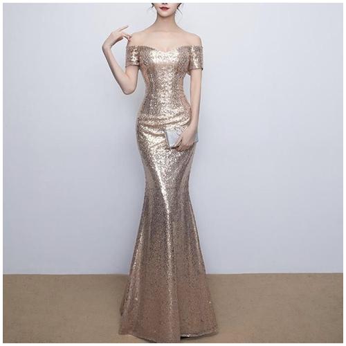 Jual Dress Party Premium Sequin - Kota 