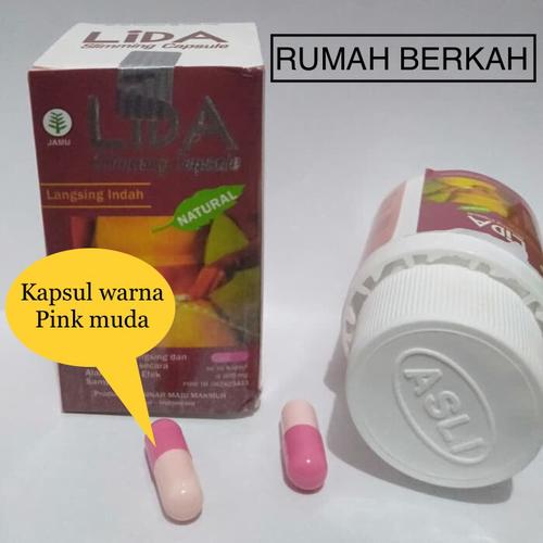 Foto Produk lida slimming capsule - pelangsing lida - lida / original dari RUMAH BERKAH JAMU