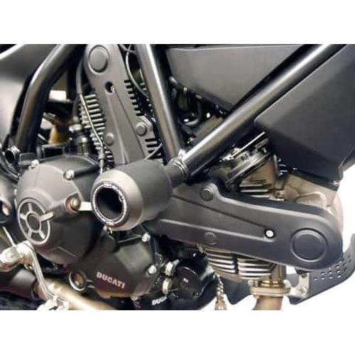 Gambar Frame Slider Ducati Scrambler Sixty2 Evotech dari Candi Motor Kab. Banyumas Tokopedia