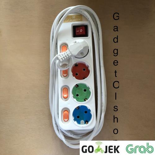 Foto Produk Jual Stop Kontak Dexicon Lubang 4 Panjang Kabel 5 Meter Full dari Gadget olshop