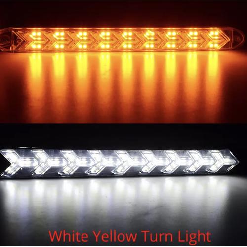 Gambar Drl Led Model Terbaru lamborghini Running Sein Putih-Kuning R182 - Putih dari RTD LED Jakarta Utara Tokopedia