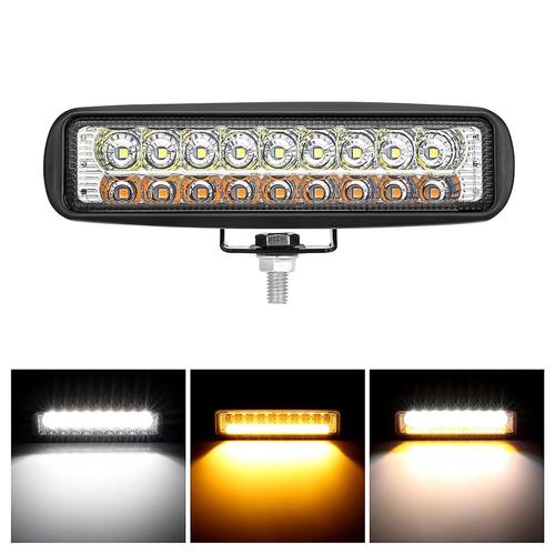 Foto Produk Lampu Tembak 2 Warna 18 Mata Alumunium Case R191 dari RTD LED