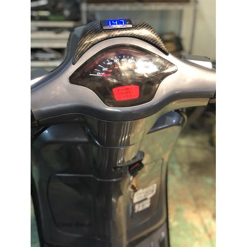 Jual Voltmeter case carbon dudukan voltmeter vespa sprint Kota