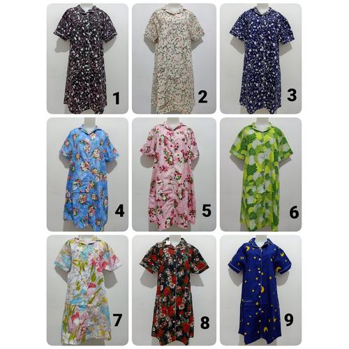 Foto Produk Piyama DASTER motip bunga bahan katun jepang dari Hao Mei