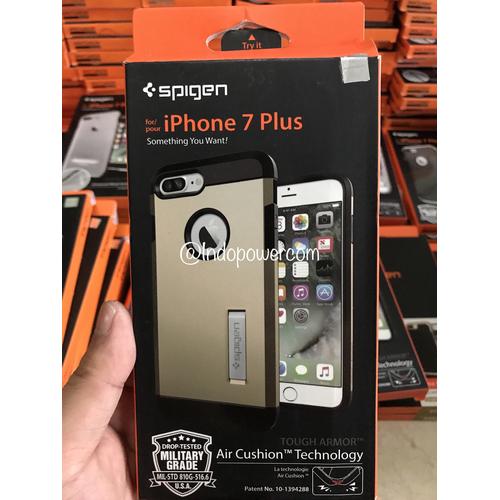 Foto Produk Spigen Iphone 7 Plus Case Tough Armor Champagne Gold Original dari Indopowercom