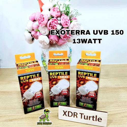 Foto Produk EXOTERRA UVB 150 13WATT LAMPU UVB dari XDR TURTLE