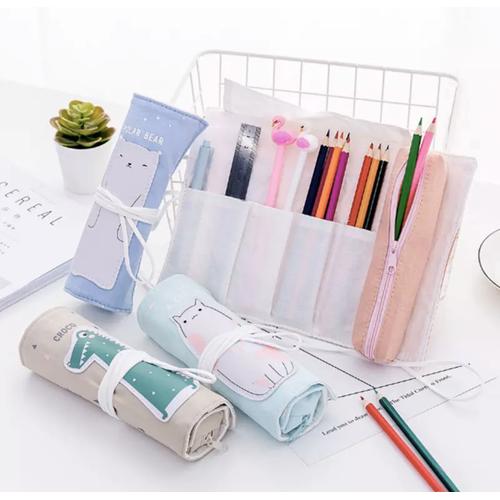 Jual PANACHE pcs set Rolling Pencil Case Tempat Pensil Pensil